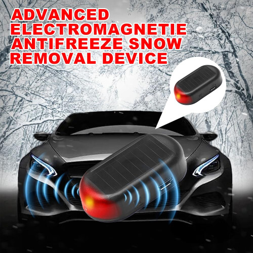 Car DeIcer with Electromagnetic Heating, Fast Ice Prevention Winter Windshield AntiFrost 3 Pack 2
