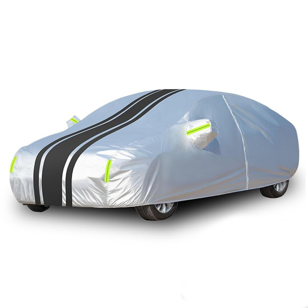 Waterproof Car Cover For Audi A4 B9 Avant Wagon 2015Â2024, AllâWeather Hail Protection With Soft Cotton Lining And Windproof Fit 9073542722595