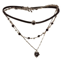 Comfortable Adjustable Gift Necklace Sweet Cool Heart Pendant-A