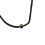 Unique Fashion Stackable Sweet Cool Black Leather Necklace-C 1