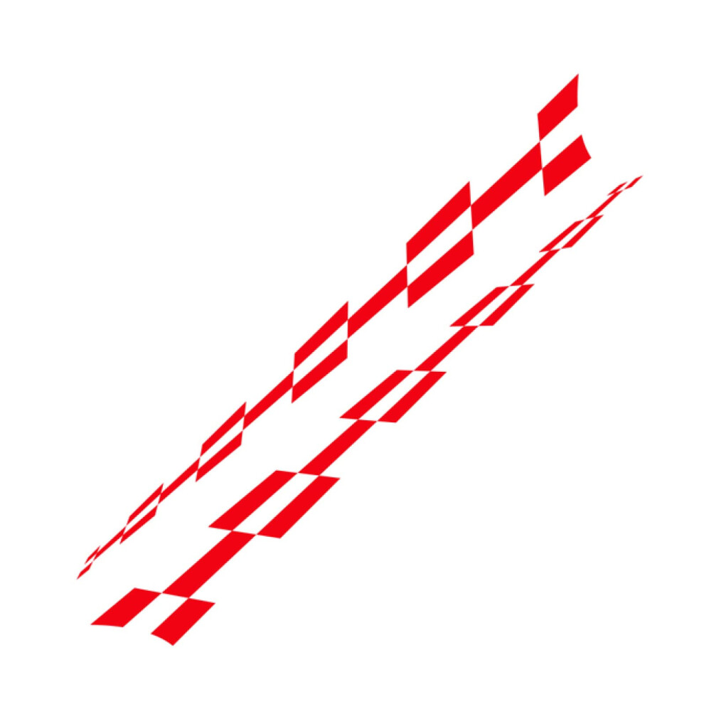 Car Vinyl Side Stripes for Vauxhall Corsa Astra Adam, Durable PVC Decals for Stylish Vehicle Upgrade