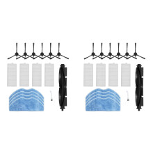 2 Set for 360 S8 S8  Robot Vacuum Cleaner Replacement Spare Parts Accessories Main Side Brush Hepa Filter