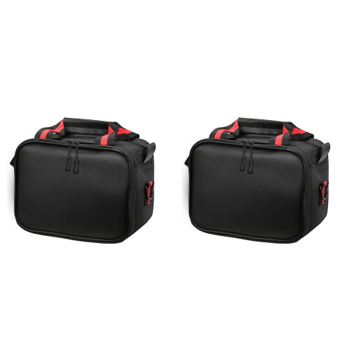 2X FTTH Optical Fiber Tool Kit Bag for VFL Power Meter , Optical Power Meter, Red Light Pen, Network Tool Storage Bag