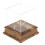 Convenient Baseball Display Case Acrylic Cover With Wood Base 1