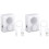 2X Sound Box for Stuffed Animals 360 Seconds Push Button Sound Box USB Voice Box Playing Button Device for Audio Message 2