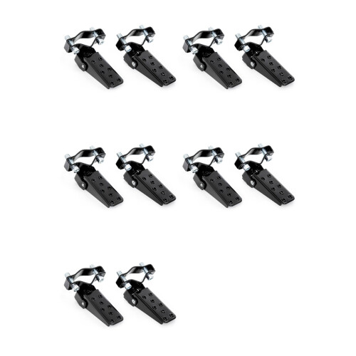 5X Retro Modified Pedals, Motorcycle Shock-Absorbing Pedals, Folding Pedal Sets, Suitable for , , Etc