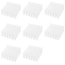 200 Strips Lege Verfpotten Strips Doorzichtige Opslagcontainers Schilderkunst Handwerkbenodigdheden voor Klaslokalen Scholen