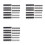 36PCS 40-Stifts GPIO Header Kit 20X2 Pins Rätvinklat GPIO Header-Uttag för Raspberry Pi Zero/4B/3B+/3B/3A+ 1