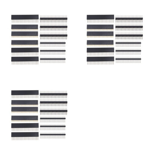 36PCS 40-Stifts GPIO Header Kit 20X2 Pins Rätvinklat GPIO Header-Uttag för Raspberry Pi Zero/4B/3B+/3B/3A+