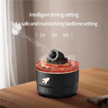 2X Gesimuleerde Artillerievuur Etherische Olie Diffuser Aromatherapie Luchtbevochtiger Kleine Geur Aroma Luchtbevochtiger Diffuser,A