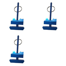 3X Stall Safety Tool, Bathroom Stall Lock Keychain, for Hotel Rooms, Shaker Tool, ()