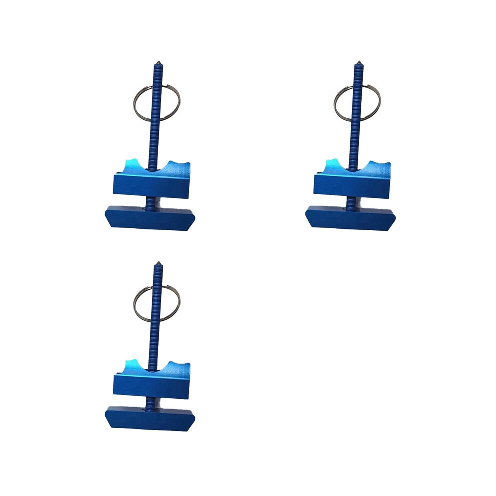 3X Stall Safety Tool, Bathroom Stall Lock Keychain, For Hotel Rooms, Shaker Tool, () 6032068153521