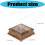 Convenient Baseball Display Case Acrylic Cover With Wood Base 3