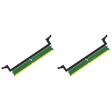 2X DDR5 U-Dimm 288-Pin-Adapter DDR5-Speichertestschutzkarte mit Langer Verriegelung