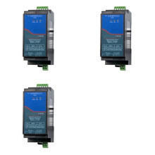 3X Serveur de Périphériques Série Din-Rail ZLAN5143D Passerelle Modbus RS485 de Vers TCP/IP DC9-24V Prise en Charge Du Duplex Intégral