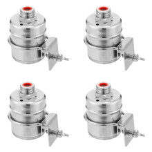 4X Float Valve Fully Automatic 1/2 Inch Filling Valve Water Level Control Float Valve for Water Tanks (Narrow Side)