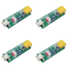 4X Cargador de Batería 3S-6S Convertidor de Cargador de Carga Rápida USB Enchufe XT60 para RC Avión Helicóptero FPV Batería de Carreras