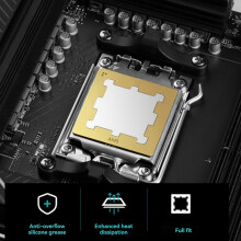 3X AM5 CPU Contact Frame Koper Full Surround Frame Betere Koeling CPU Heatsink Armor voor 7950X 7900X 7700X 7600X
