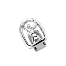 Hollow Tooth Grill Gold or Silver Color Copper Fashion-Silver