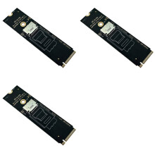 3X M.2 NVMe PCIe to Oculink SFF-8611 SFF-8612 Adapter M.2 Mkey Nvme to SFF-8612 Adapter for NVME U.2 U.3 SSD