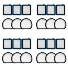 12X for PF91 Series 5EBF / 5BTF / 6BWF BORK V800 AEG Exhaust Filter Dust Filter Cordless Stick Vacuum Parts