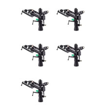 5pcs 1 Inch Female Thread Plastic 360 Long Rocker Sprinkler Garden Farm Orchards Greenhouse Irrigation Nozzles