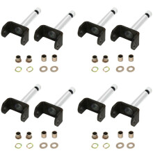 4X Front End King Pin Repair Kit for Club Car  1981-  Cart 1016386 1010121