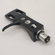 4X Vinyl-Phono-Ständer, Plattenspieler-Headshell, Universal-LP-Phono-Tonabnehmer-Ersatz-Phono-Kopfhalter, Stift-Anschlusskabel