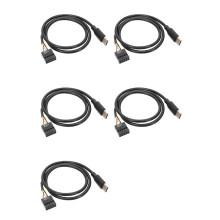 5 Szt. Kabel USB 9Pin do USB Typu C do Płyty Głównej Komputera do Ekranu Dodatkowego USBC Ekran LCD Komputera 9Pin Adapter Kabla USB
