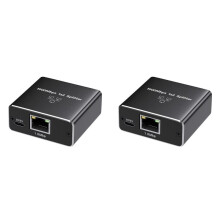 2X 1 in 2 Out Gigabit Ethernet Splitter 1000Mbps High Speed RJ45 Network Extension Cable Connector Cat5/5e/6/7/8 Splitte