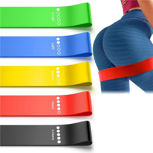 10X Resistance Bands for Working Out, Elastic Exercice Loop Bands for Physical Therapy, B