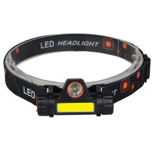 2X LED Headlamp with Magnet Rechargeable Waterproof Flashlight 300 Lumens Adjustable Angle Camping Fishing Light