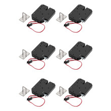 6X 12V 2A Electric Magnetic Lock 150KG/330Lb Fail Safe Holding Force Electromagnetic Door Access Control System