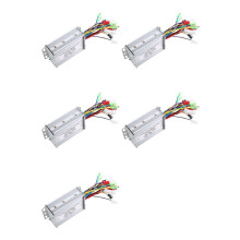 5X 36V/48V 350W E-Bike Brushless Controller for Electric Bicycle E-Scooter Dual Mode Sensor/Sensorless