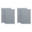 4 Sheets Rubber Stamp Sheets for Laser Engraving Machine, A4 Rubber Stamp Sheets for Laser Cutter Soft Rubber Sheets A 1
