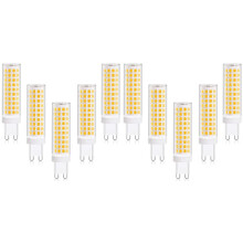 12W G9 LED Bulb Warm White 3000K, Equivalent to Halogen 100W Bulb, 360 Wide Angle, Non-Dimmable 1100 Lumens,10 Pcs