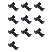 10X Phone Holder/Vertical and Horizontal Tripod Mount Adapter Rotatable Bracket with 1/4 Inch Screw Hole/Adjustable Clip
