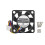 2X for Raspberry Pi 5 Cooling Fan 4Pin JST Terminal Connector Multi-Function 5 Generation Special 3007 Heatsink Fan 3