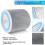 2X Hepa Filter Element for  HP102 Air Purifier Accessories Replacement Parts 3