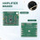2X Differential Turn Balance Single-Ended Output Ear Amplifier HiFi Amplifier Board MAX97220 Input 2.5-5.5V 10