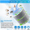 2X Hepa Filter Element for  HP102 Air Purifier Accessories Replacement Parts 6