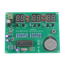 3Satz AT89C2051 6 Digital LED Display Elektronische Uhr DIY Kit Empfänger für Flux