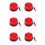 6X 12v Alarm Led Flashing Strobe Light for Home Security Alarm System Red 1