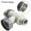 2pcs Pool Plunger Valve Replacement Kit for Above Ground Pool Filter Pump Assembly Matched Pair Set 3