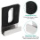 Kit da 20 Pezzi per Appendere Specchi Resistenti, Clip per Specchi Pesanti per Montaggio A Parete, Foro Singolo, Argento 7