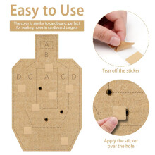 8000 Pieces 0.87 Inch Target Pasters Tape, Portable Roll Design,Self-Adhesive Stickers for Marking,Target Repair