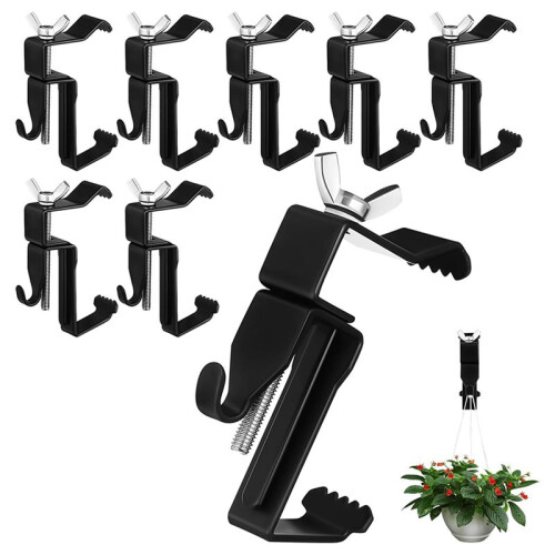 Mount  Brick Without Drilling, 16PCS Adjustable Brick Hangers No Drill Outdoor, Wall Hanging Hooks Brick Hanger 2