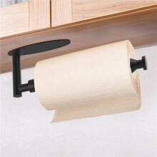 3X Paper Towel Holder Under Cabinet Wall Mount Paper Towel Holder with Damping Kitchen Under Counter Paper Towels Rack
