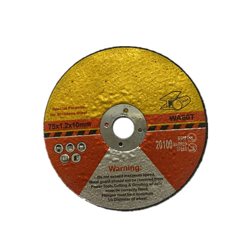 16Pcs 75Mm Cutting Disc For 10Mm Bore Angle Grinder Metal Circular Saw Blade Flat Flap Grinding Wheel Sanding Pads Tool 4713905082601