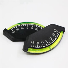 2X 45 Degree High Precision Inclinometer Level Gauge for Off-Road Vehicle Ship Angle Measuring Instrument Tilt Gauge